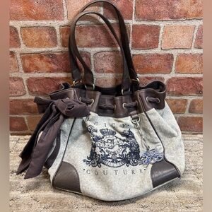 Juicy Couture Vintage Day Dreamer Bag Purse Juicy rare tote Y2K
